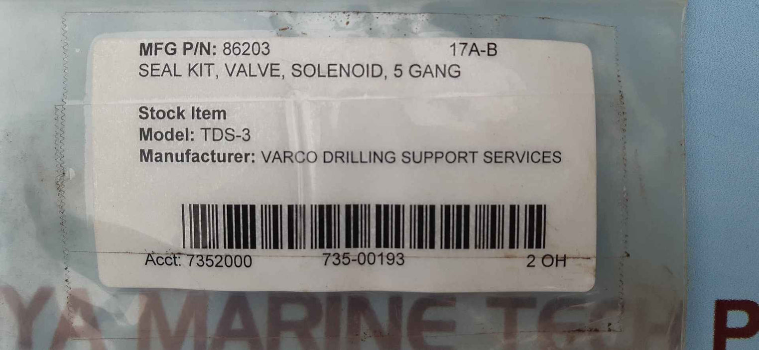 Versa v-4532 valve repair kit