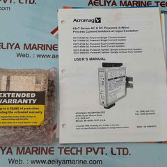 Acromag 633t-0500 splitter isolator 4 to 20ma