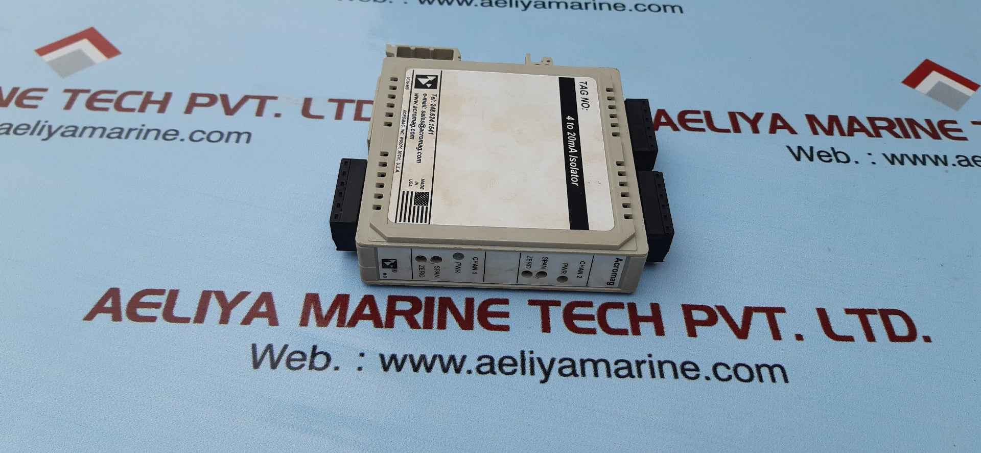 Acromag 633t-0500 splitter isolator 4 to 20ma
