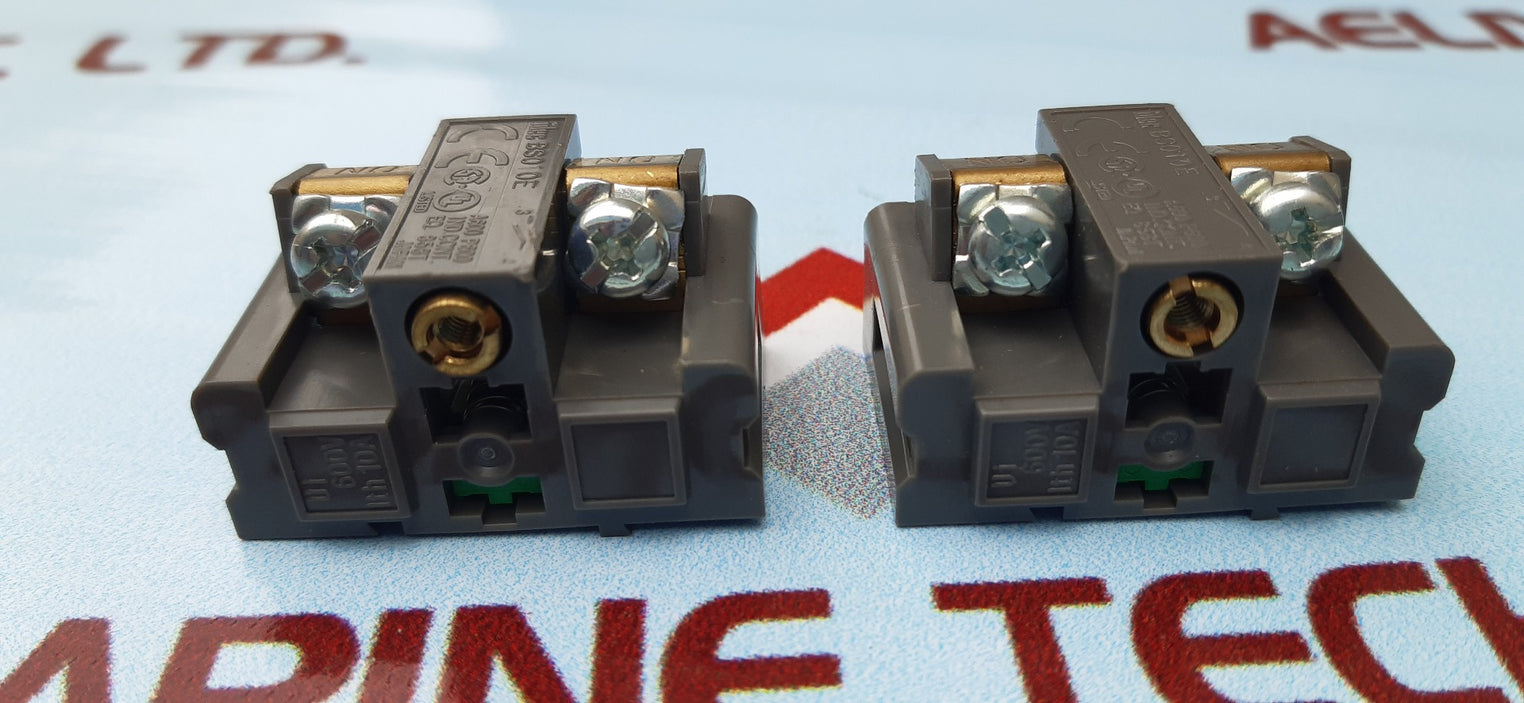 Idec bs010e terminal contact block 10a 600v 