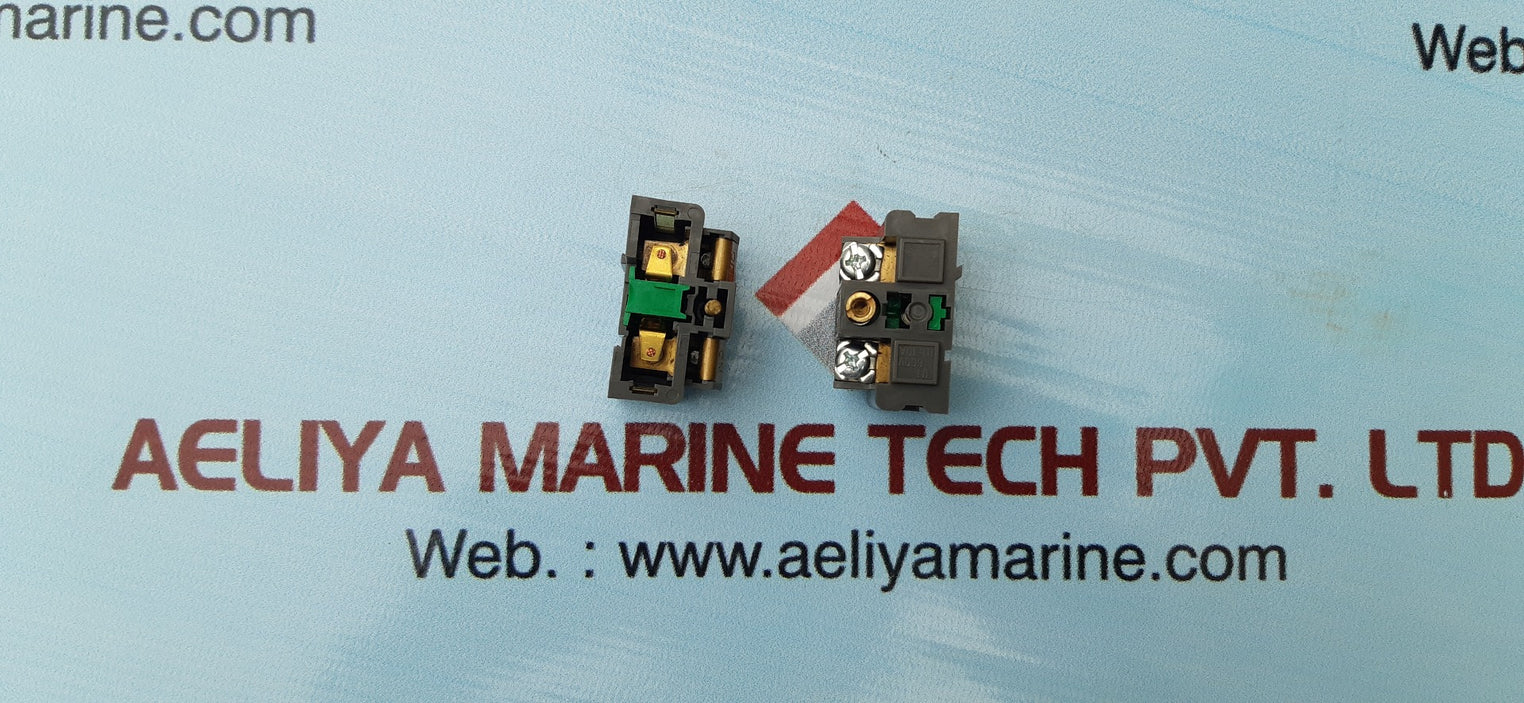 Idec bs010e terminal contact block 10a 600v 