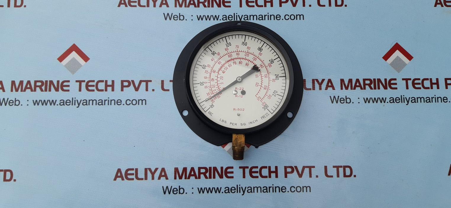 Marsh instrument Lbs.per sq.inch pressure gauge 0-300