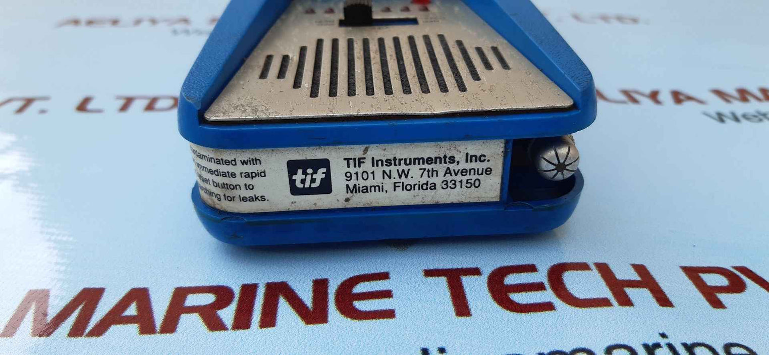 Tif 5650 automatic halogen leak detector