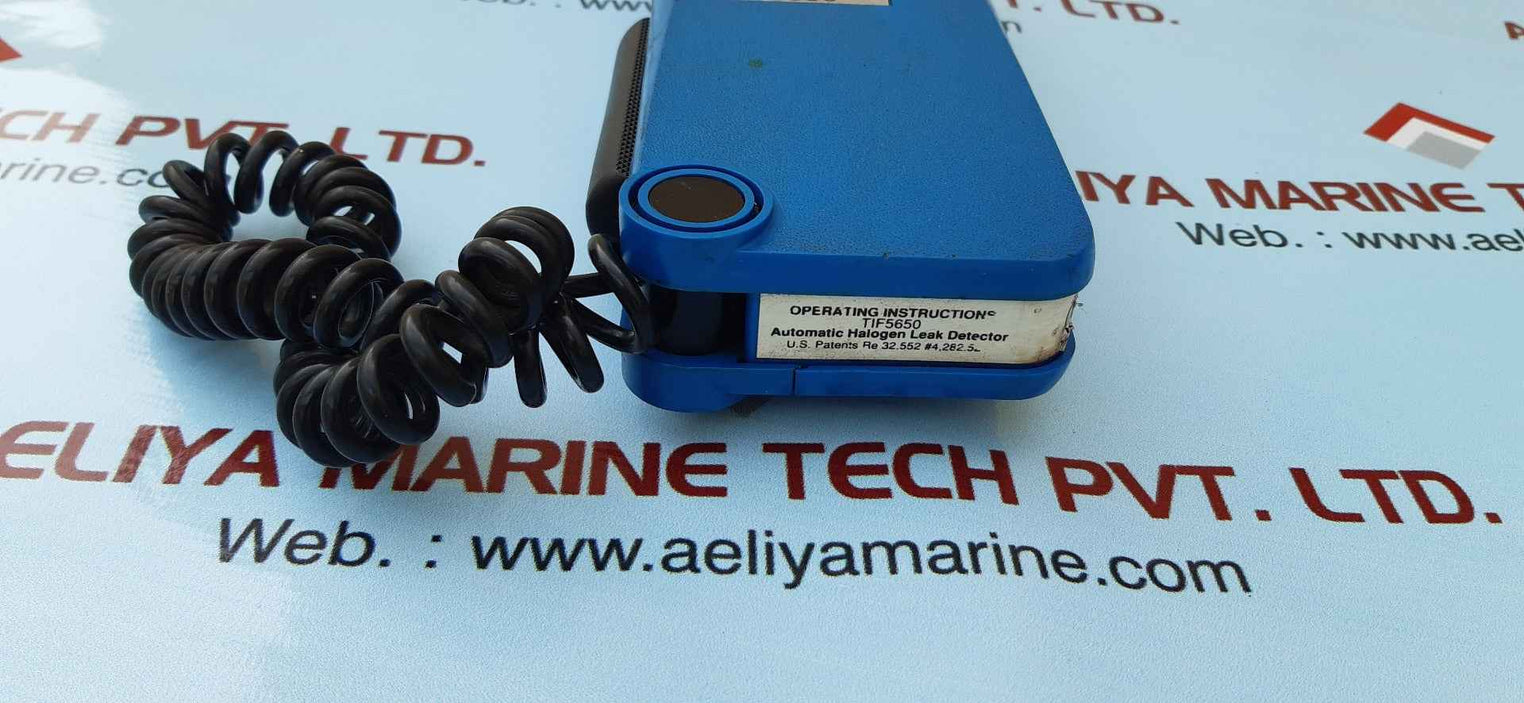Tif 5650 automatic halogen leak detector