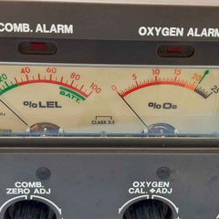 Riken keiki gx-7 oxygen and toxic portable gas detector