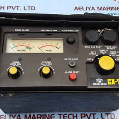 Riken keiki gx-7 oxygen and toxic portable gas detector