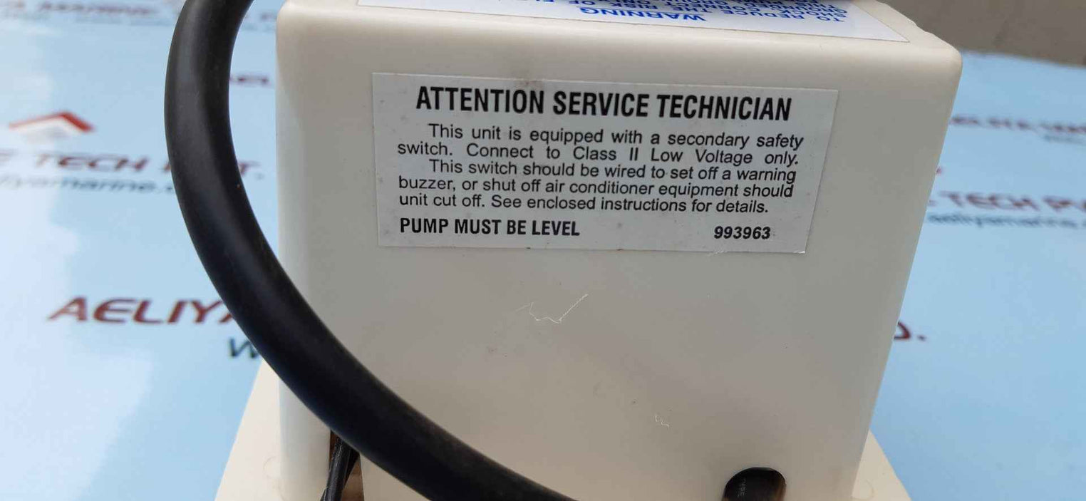 Little giant vcc-20uls 115v hp condensate removal pump