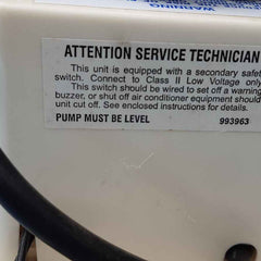 Little giant vcc-20uls 115v hp condensate removal pump