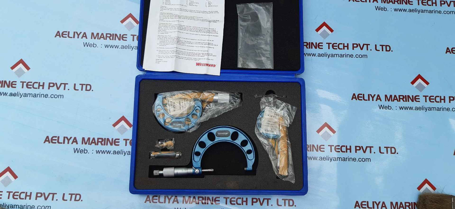 Westward outside vernier micrometer