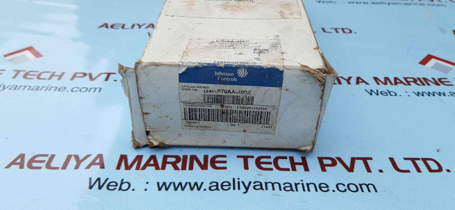 Johnson controls p70aa-400c head pressure fan cycling control