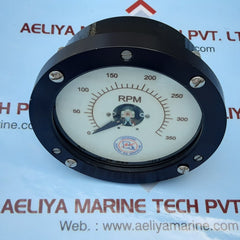 Louisiana electric 140011-1 rpm meter 0-350