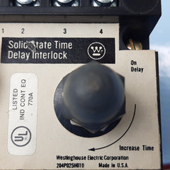 Westinghouse ton-56 solid state timer