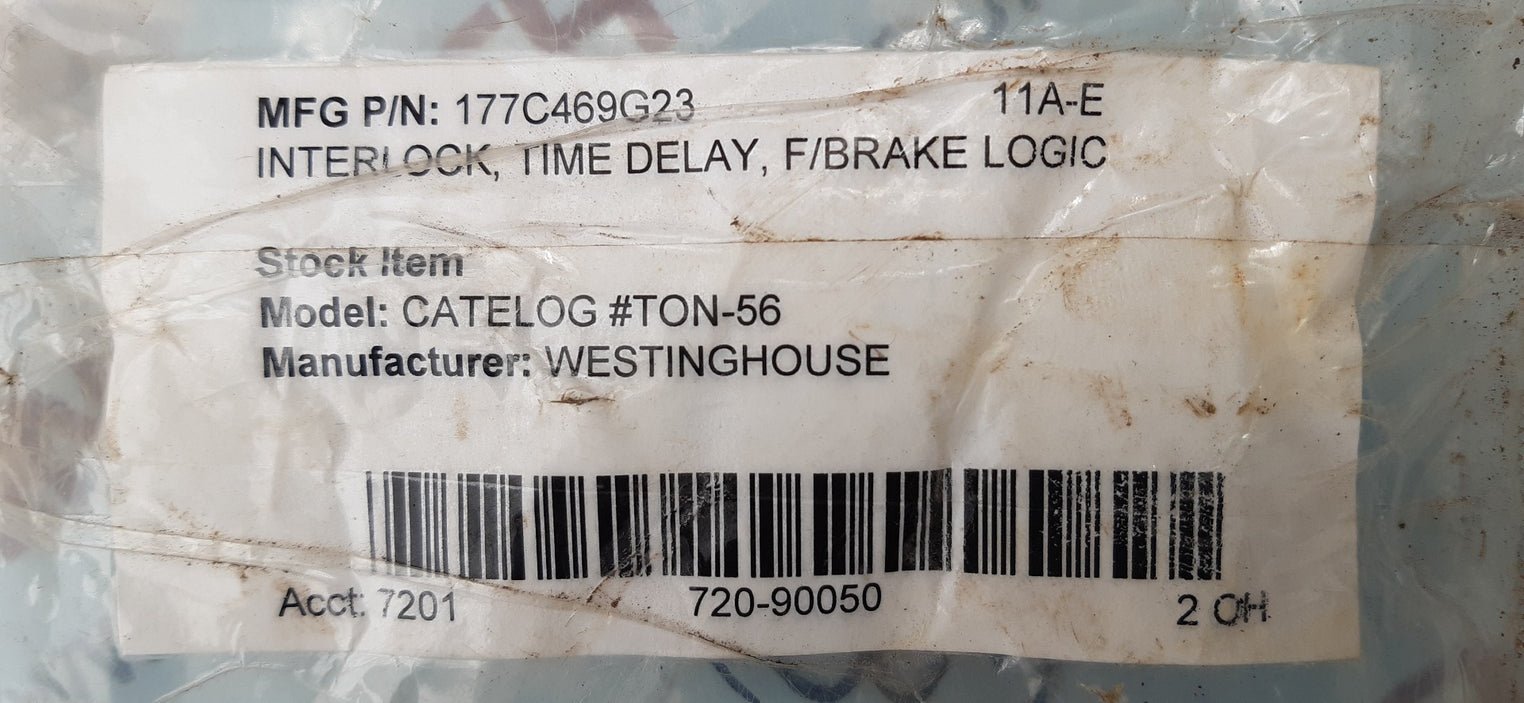 Westinghouse ton-56 solid state timer