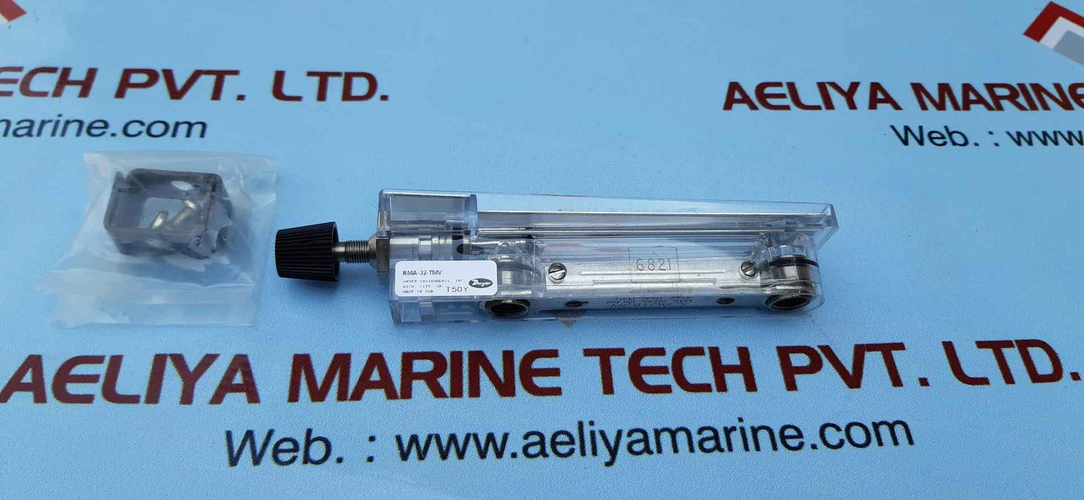 Dwyer rma-32-tmv flowmeter 100psi cc\min water