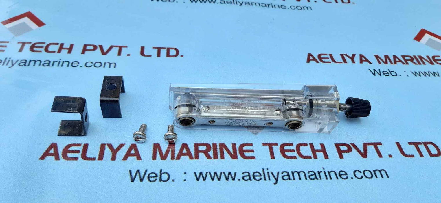 Dwyer rma-32-tmv flowmeter 100psi cc\min water