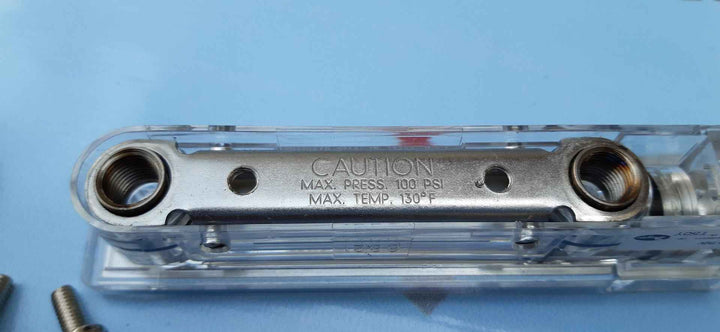 Dwyer rma-32-tmv flowmeter 100psi cc\min water