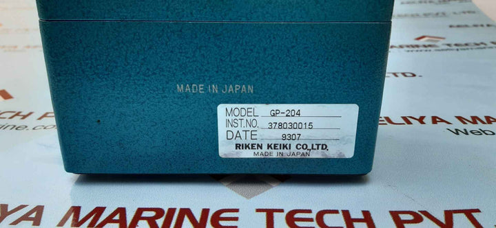 Riken keiki gp-204 combustible gas detector