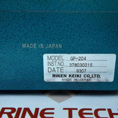Riken keiki gp-204 combustible gas detector