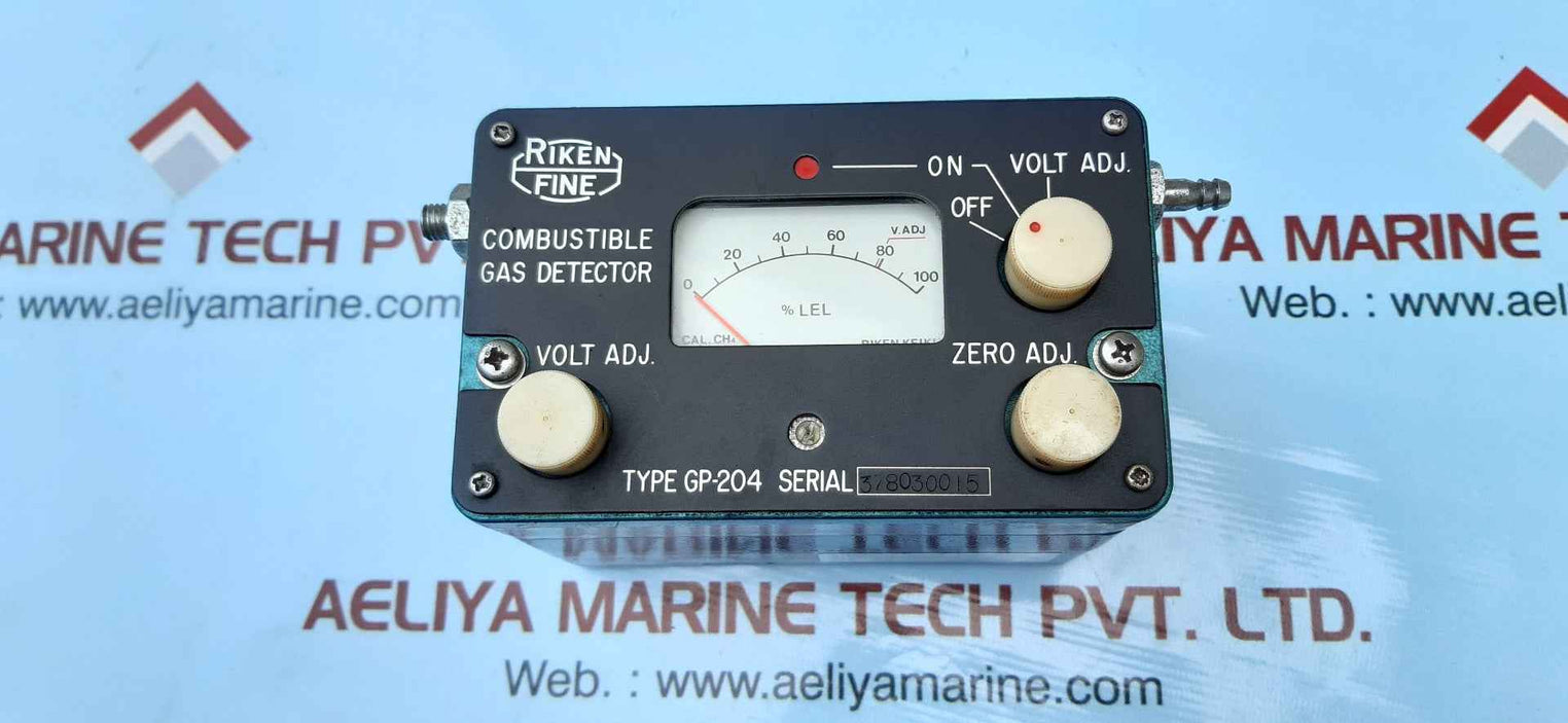 Riken keiki gp-204 combustible gas detector