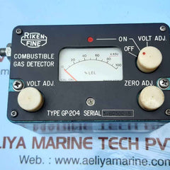 Riken keiki gp-204 combustible gas detector