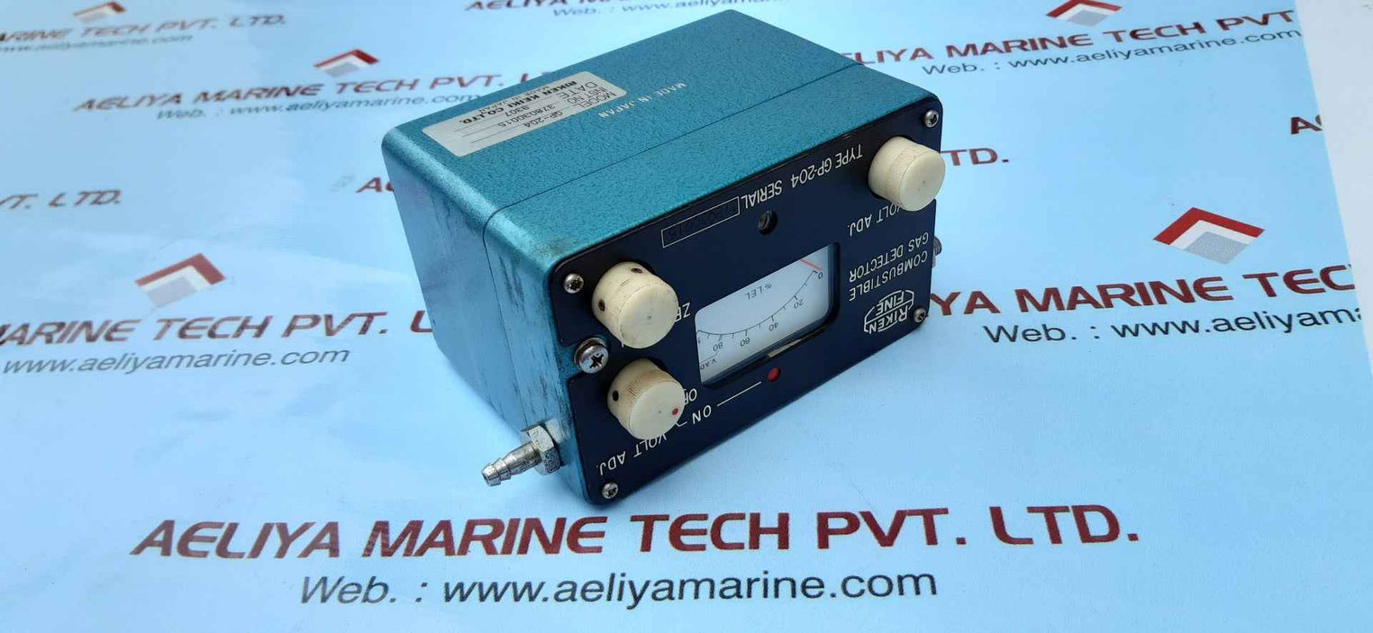 Riken keiki gp-204 combustible gas detector