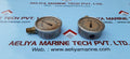 Lot of 2x Enfm 1211 pressure gauge 0-200 psi 0-14 bar