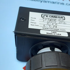 Omega fp2000 digital paddlewheel flowmeter fp2008-rt