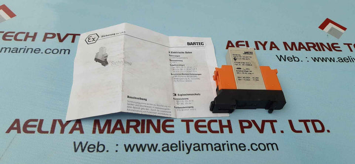 Bartec 07-7311-61J2/Ct20 Relay 250V 50Hz