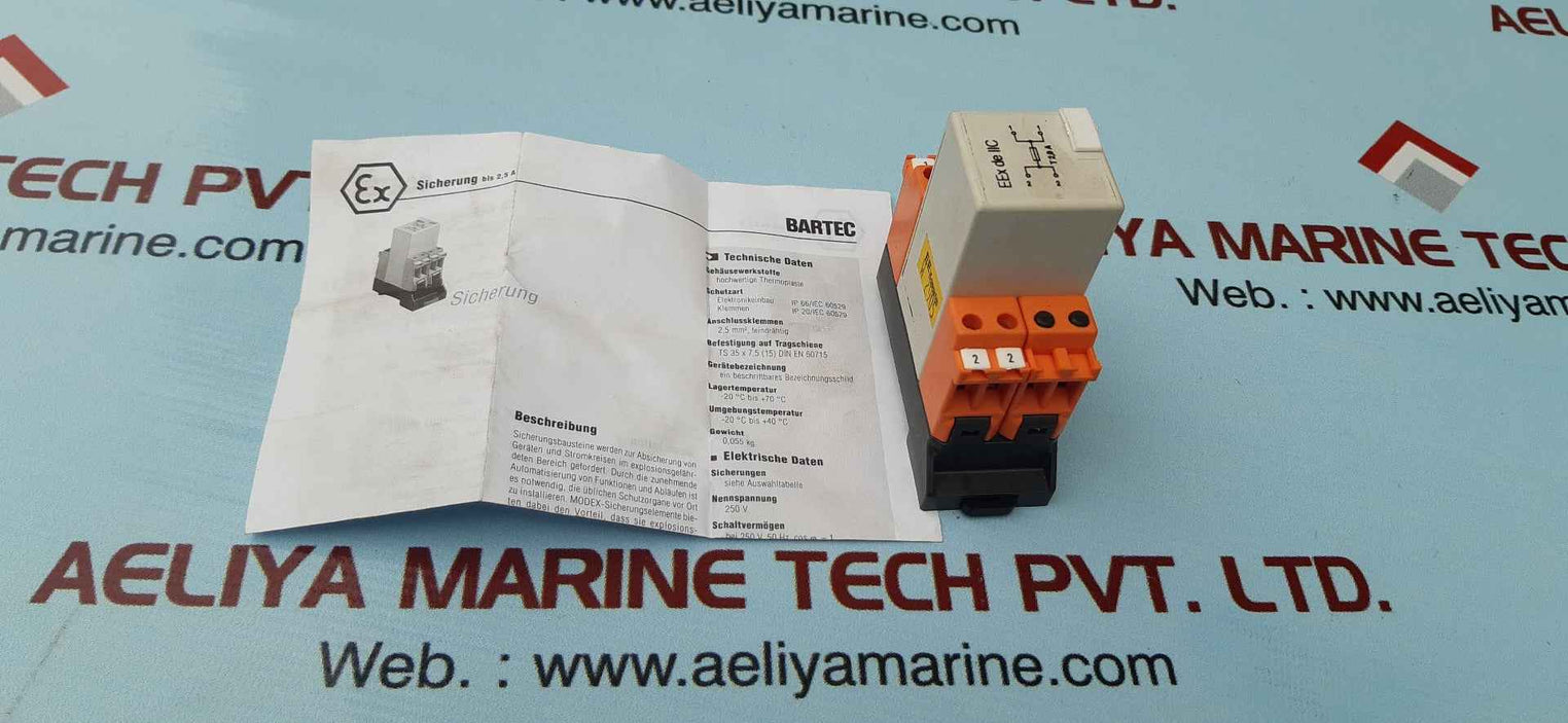 Bartec 07-7311-63j2kt00 relay