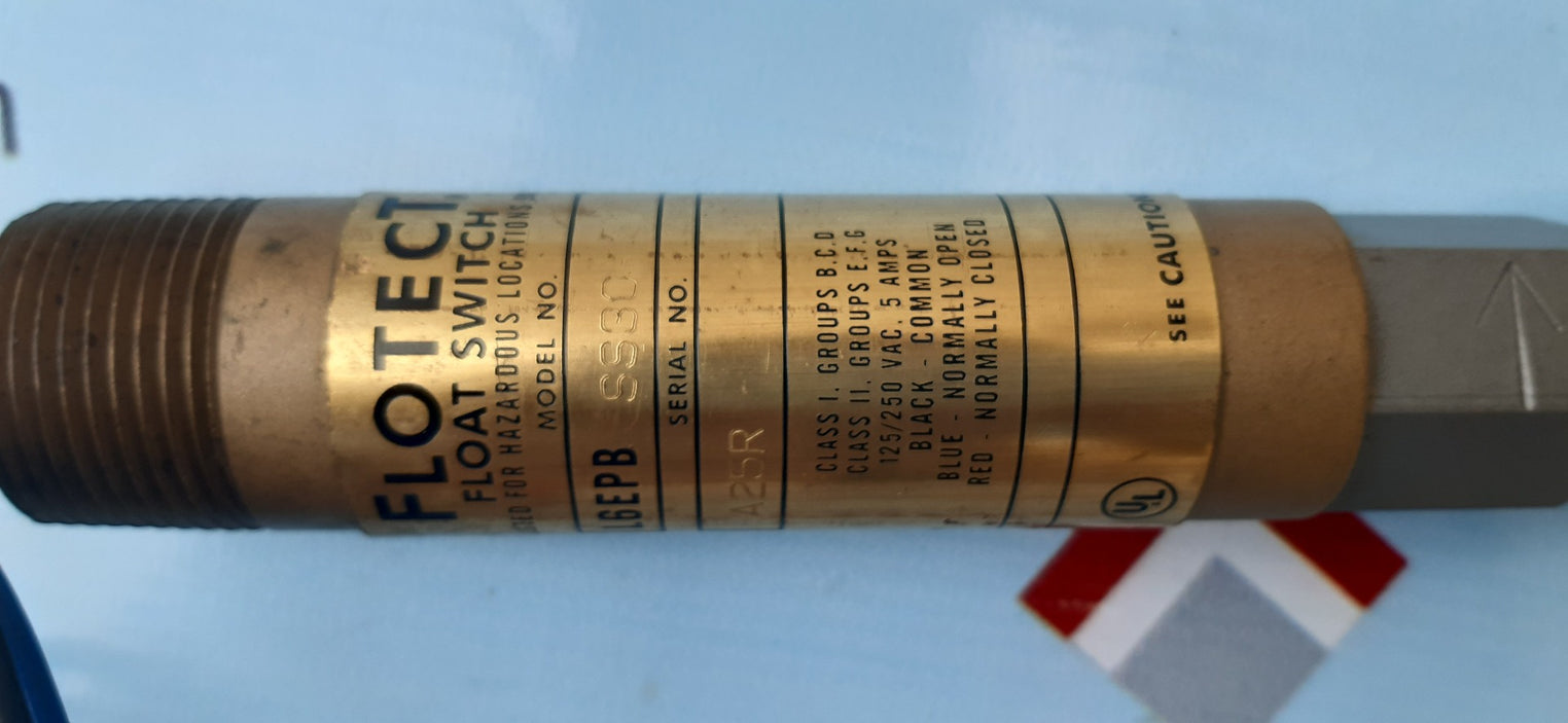 Flotect l6epb ss30 float switch