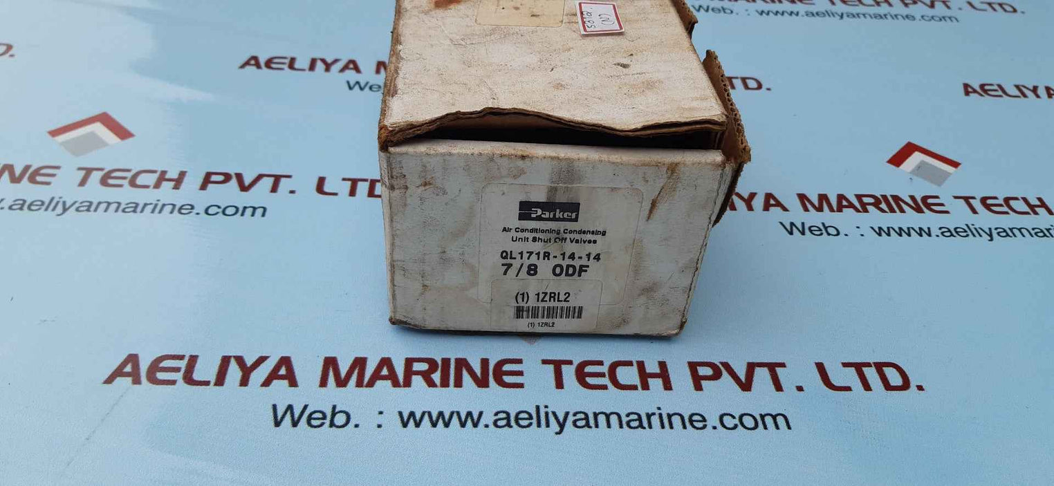 Parker shut off valves, 7/8