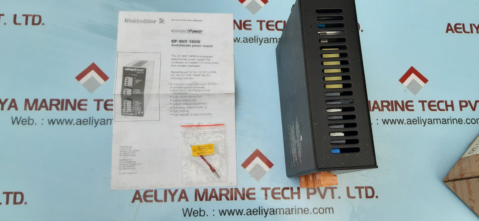 Weidmuller 992534 0024 connect power supply for automation