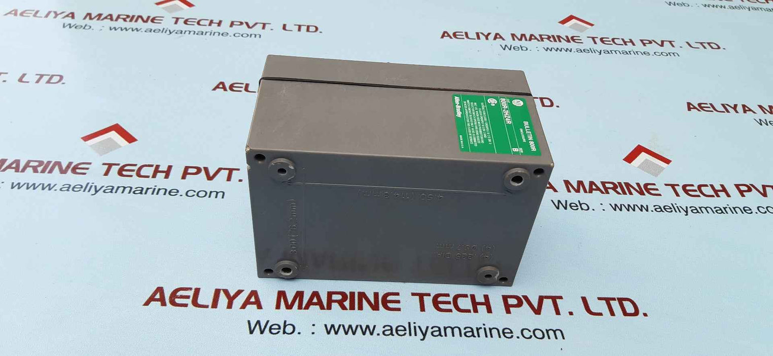 Allen-bradley 800r-2hz4r ser b hole pushbutton enclosure