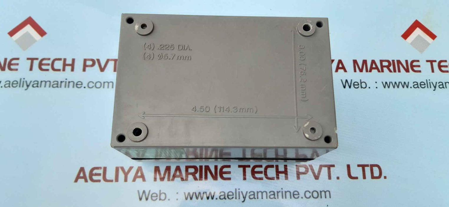 Allen-bradley 800r-2hz4r ser b hole pushbutton enclosure