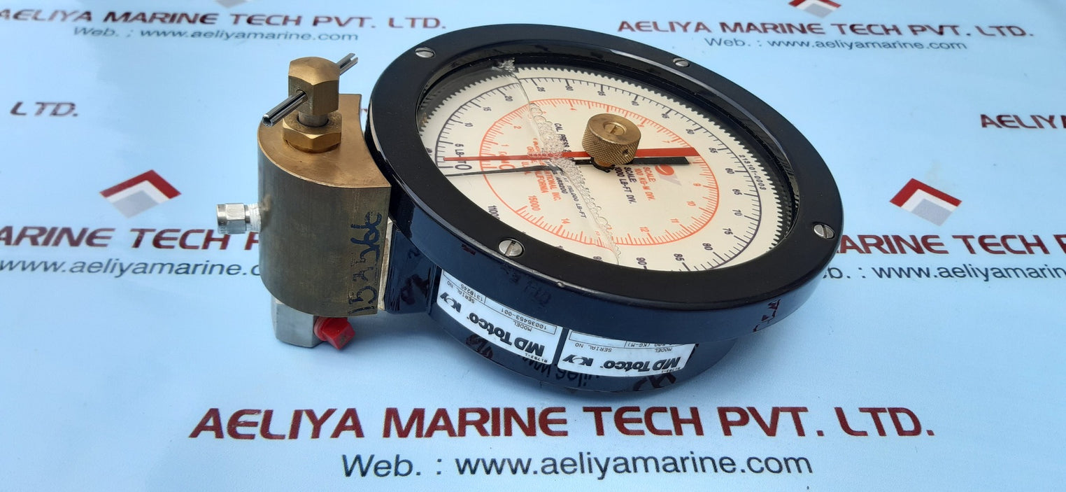 Md totco 10035453-001 torgue gauge