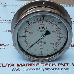 Mc daniel controls pressure gauge 0-3000 psi