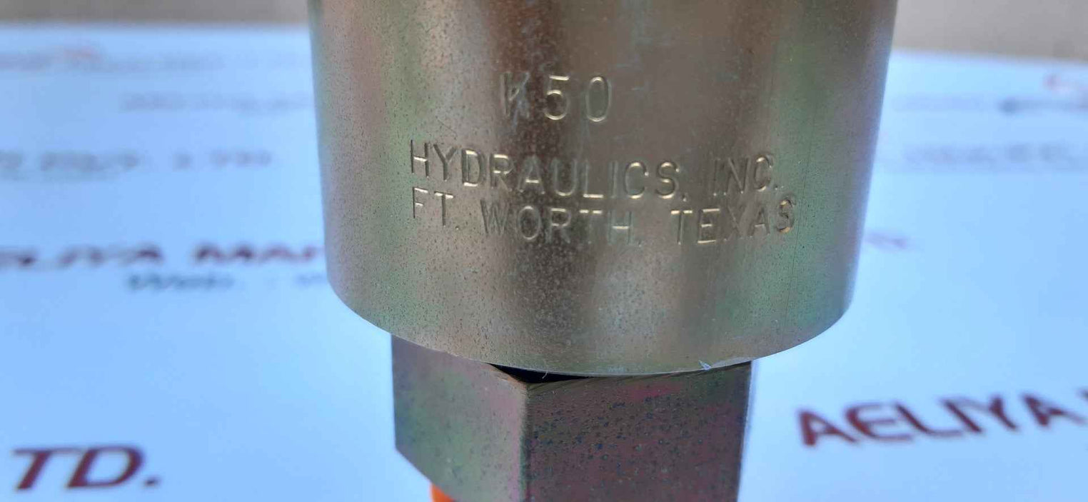 Hydraulics k50 hydraulic valve
