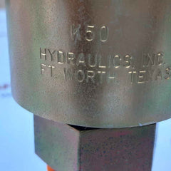 Hydraulics k50 hydraulic valve