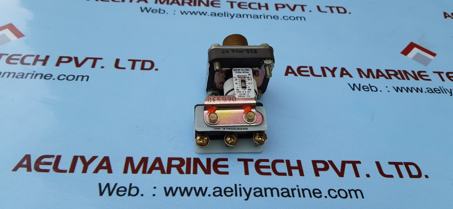 Barksdale e1s-h90-br pressure switch 3.0-90 psi