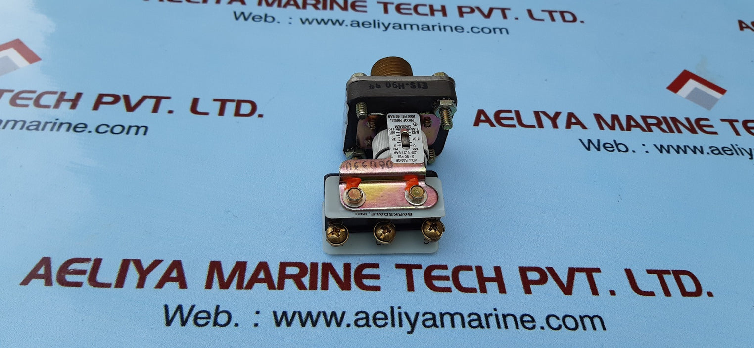 Barksdale e1s-h90-br pressure switch 3.0-90 psi
