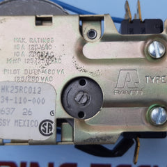 Ranco t34 air conditioning timer motor 24v 50/60hz 3w