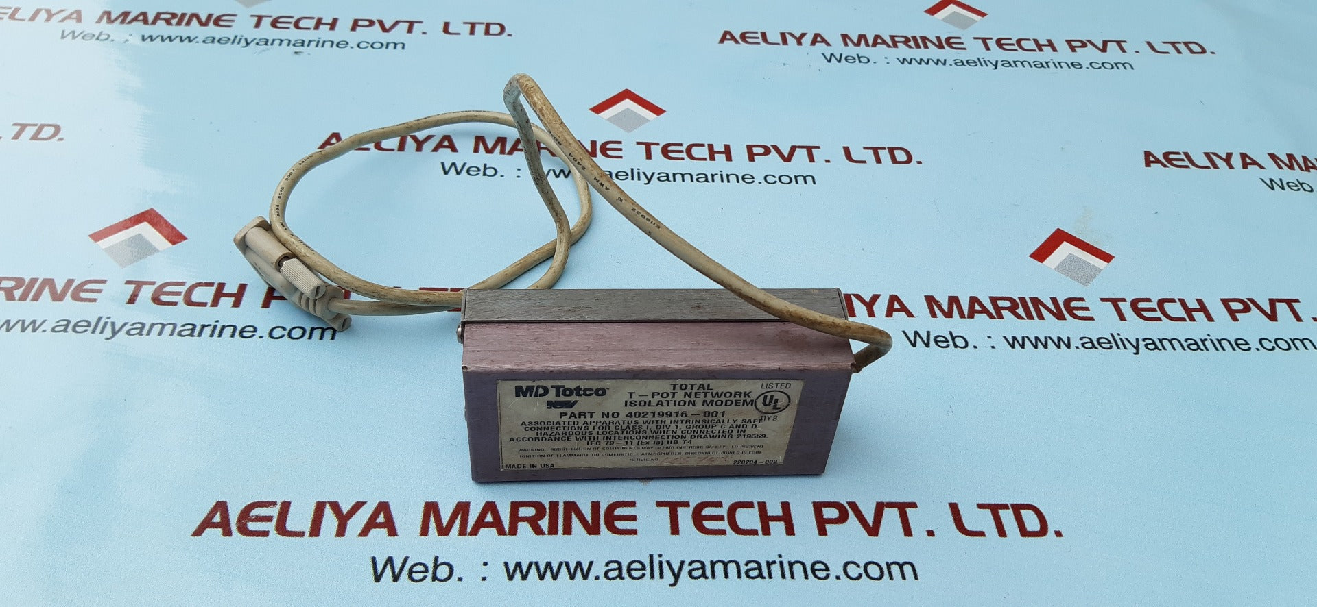 Md totco 40219916-001