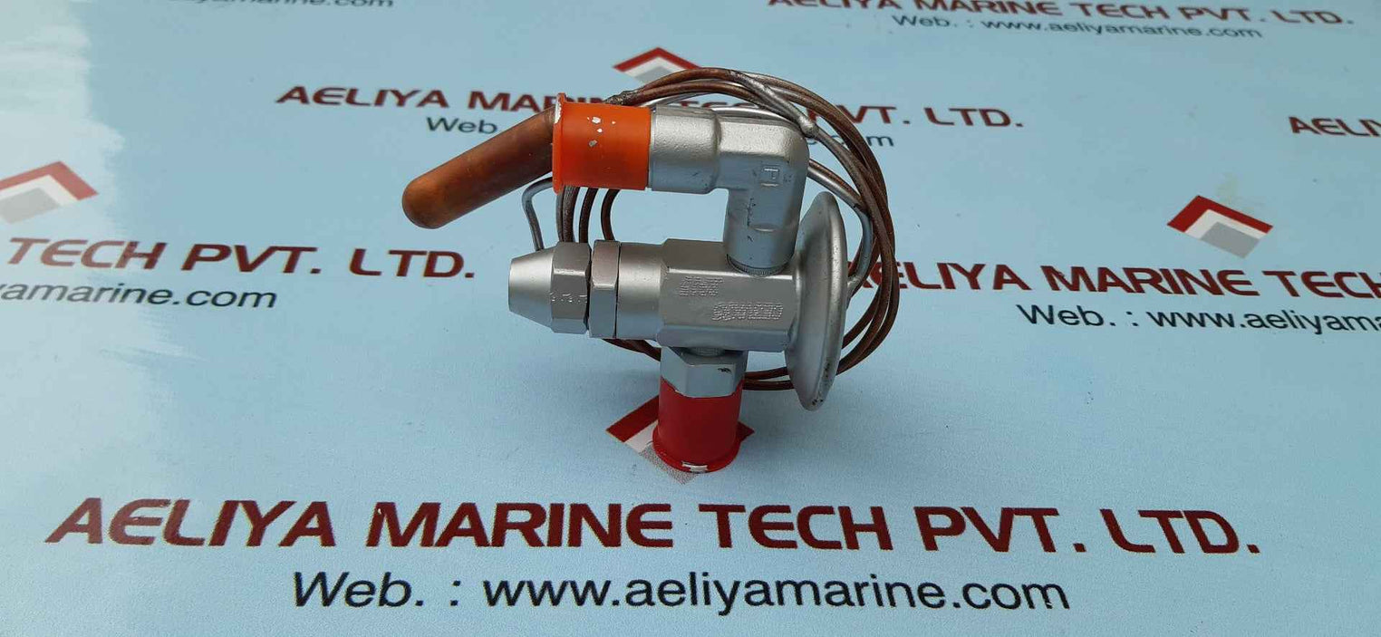 Parker 4e643 thermostatic expansion valve 3/8 inlet x 1/2 outlet