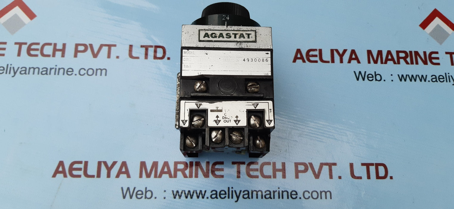 Agastat 7022af time delay relay 120v 30 minutes