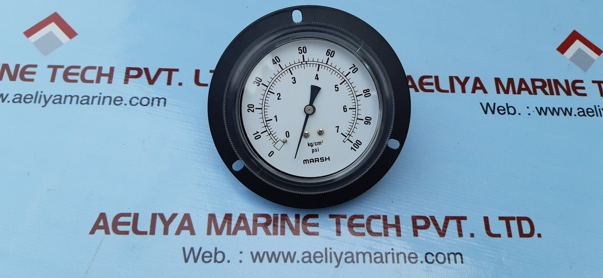 Marsh pressure gauge 0-100 psi