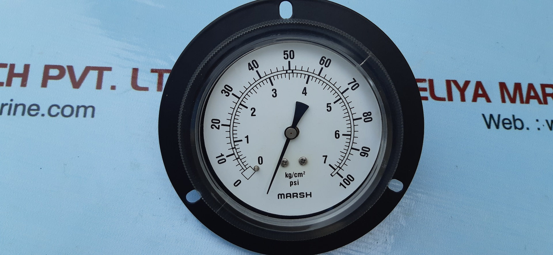 Marsh pressure gauge 0-100 psi