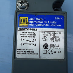 Square d class 9007 6p series a limit switch