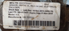 Md totco 40223723-001 sensor encoder