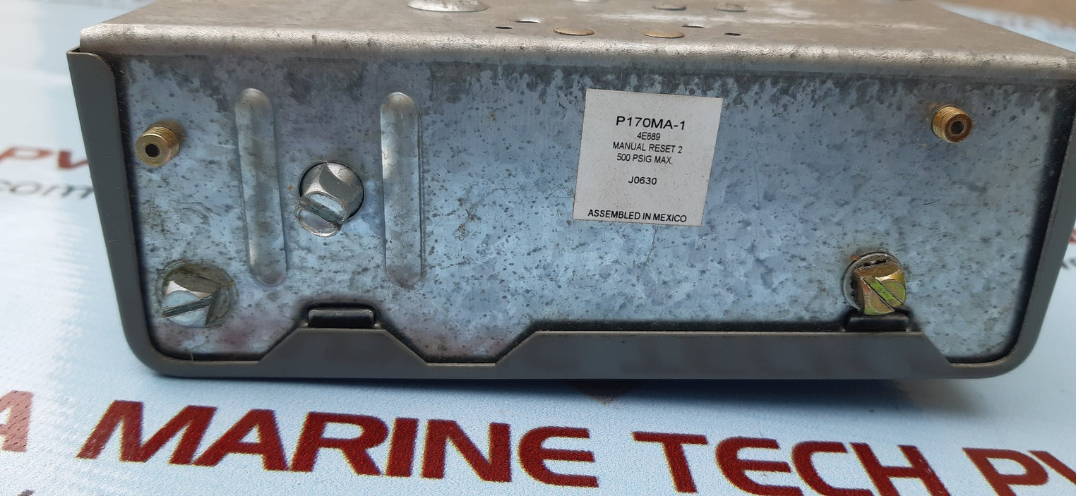 Johnson controls p170ma-1 all range dual pressure control