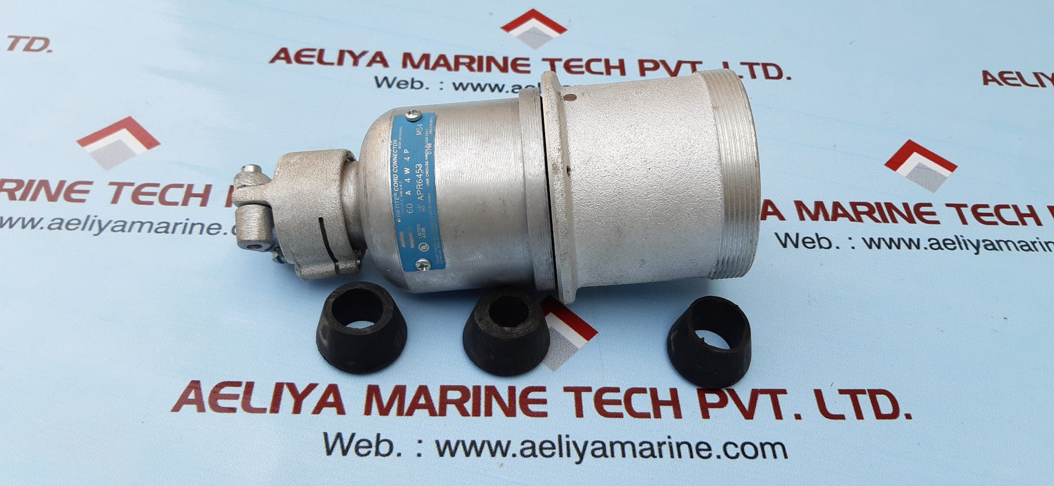 Crousf-hinds apr6453 m54 ark tite connector 60 amps 4w 4p